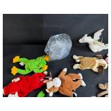 Collection of Ty Beanie Babies Assorted Animals Plush Toys