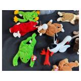 Collection of Ty Beanie Babies Assorted Animals Plush Toys