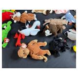 Collection of Ty Beanie Babies Assorted Animals Plush Toys