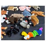 Collection of Ty Beanie Babies Assorted Animals Plush Toys