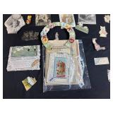 Collection of Antique and Vintage Paper Ephemera Die Cuts and Cards