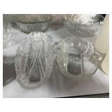 Assorted Glassware Set with Storage Containers and Utensils