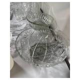 Assorted Glassware Set with Storage Containers and Utensils