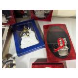 Collection of Christmas Ornaments and Things Remembered Keepsakes