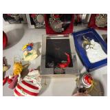 Collection of Christmas Ornaments and Things Remembered Keepsakes