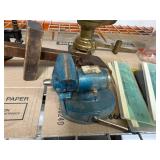 Collection of Vintage Hand Tools, Oil Can, and Drafting Guides