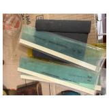 Collection of Vintage Hand Tools, Oil Can, and Drafting Guides