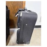 Set of 3 Black Luggage Suitcases Ricardo and American Tourister