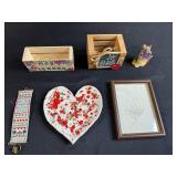 Collection of Handmade Teacher Decor and Crafts