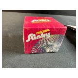 Vintage Slinky, Playing Cards Set, and Cadal Magnetic Dominoes Collection