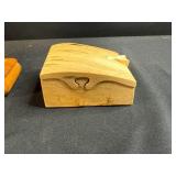 Set of 4 Handmade Wooden Keepsake Puzzles/Boxes with Unique Designs