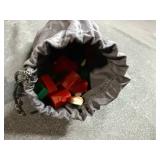 Assorted Board Game Dice, Cribbage Board, and Game Tokens Lot