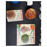 Collection of Vintage Flower Frogs and Floral Arrangers Assorted Styles