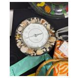 Beach and Summer Decor Collection with Bags, Pitcher, Clock, and Towels