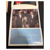 Mixed Lot: Dice, Dragonfly Magnifier, Books, and Political Photographs