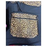 Assorted Shoulder Bags and Cosmetic Pouches Animal Print and Floral Designs Set of 6