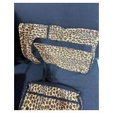 Assorted Shoulder Bags and Cosmetic Pouches Animal Print and Floral Designs Set of 6