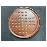 Wooden Cribbage Game Set with Storage Box and Solitaire Board