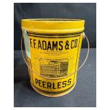 Vintage Decor Collection: Tobacco Tin, Wooden Wall Bin, Handcrafted Baskets, and Kachina Doll