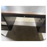 Metal Office Desk with Laminate Top and Multiple Drawers 60x30x30 Inches
