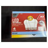 Mixed Lot of LED and Floodlight Bulbs - ACE and GE, Various Packs