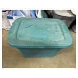 Assorted Storage Totes and Latching Plastic Bins Lot