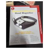 Collection of Needlecraft Kits and Head Magnifiers with LED Lights