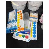 Assorted Office and Price Label Rolls (Zebra Printer) and Colored Sticker Sheets