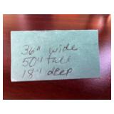 4-Drawer Lateral File Cabinet, 36 Inch Wide Metal Office Storage