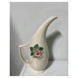 Red Wing Pottery Vase & Collection of 4 Vintage Art Glass and Pottery Vase