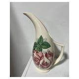 Red Wing Pottery Vase & Collection of 4 Vintage Art Glass and Pottery Vase