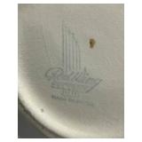 Red Wing Pottery Vase & Collection of 4 Vintage Art Glass and Pottery Vase