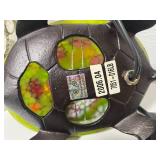 VTG Stained Glass Turtle Lamp, Kalico Pink Elephant, Metal Butterfly Lantern