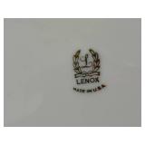 Assorted Decorative Dishware and Crystal Bowls Including Lenox, Paragon, and Capiz Shell Tray