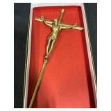 Lot of Decorative Religious Decor - Inc Crosses and Small Original Picture from Italy