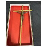 Lot of Decorative Religious Decor - Inc Crosses and Small Original Picture from Italy