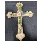 Lot of Decorative Religious Decor - Inc Crosses and Small Original Picture from Italy