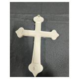Lot of Decorative Religious Decor - Inc Crosses and Small Original Picture from Italy