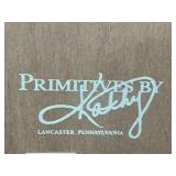 Stained Glass Fish Lamp & Primitives by Kathy Coffee Quote Sign Set