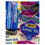 Fiskars Cutter w Large Office Supply Lot with Pens, Labels, Notebooks, and Accessories