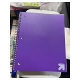 Fiskars Cutter w Large Office Supply Lot with Pens, Labels, Notebooks, and Accessories