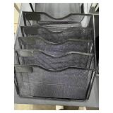 Set of Office Desk Organizers including File Holders and Trays
