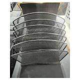 Set of Office Desk Organizers including File Holders and Trays