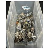 Collection of Vintage Souvenir Collector Spoons Assorted Designs