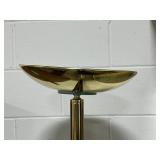 6 Ft Brass Torchiere Floor Lamp with Dimmer Switch