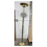 6 Ft Brass Torchiere Floor Lamp with Dimmer Switch