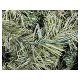 Artificial Pine Garland with Lights in Storage Tote