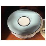 Castleton China Turquoise Tea Cups and Saucers Set