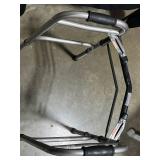 Medline Folding Walker with Adjustable Legs