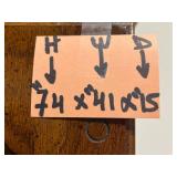 Vintage China Cabinet with Glass Doors, Light, and Drawer Storage